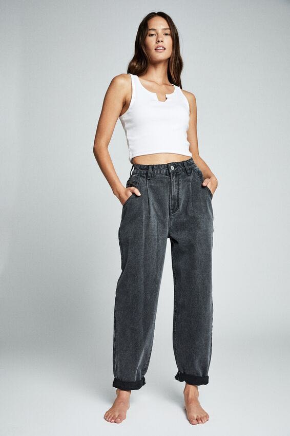 Cotton On Slouch Jeans, Women's Fashion 