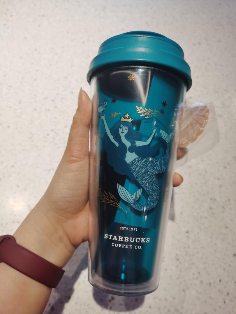 Starbucks Bottle Shell Charm 473 ml Water Bottle with Charm