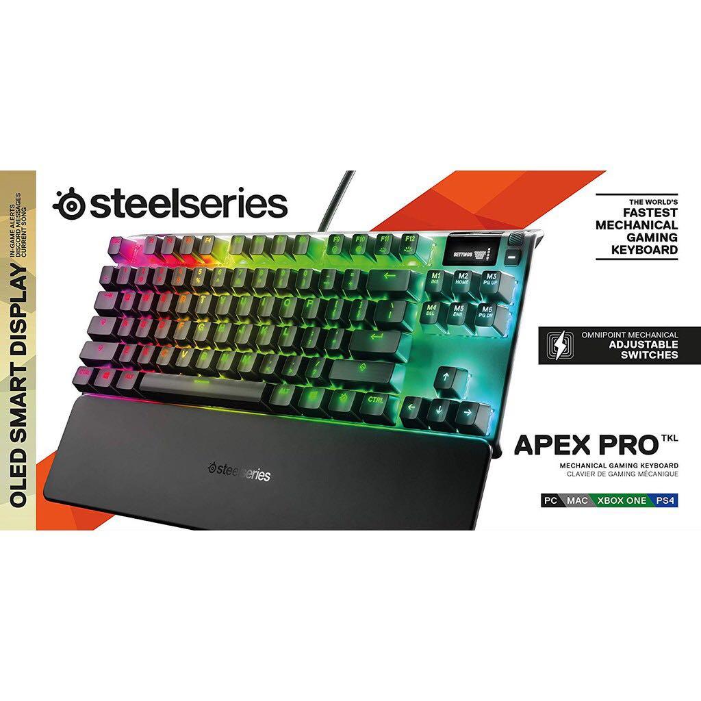 Steelseries Apex Pro Tkl Gaming Keyboard Electronics Computer Parts Accessories On Carousell
