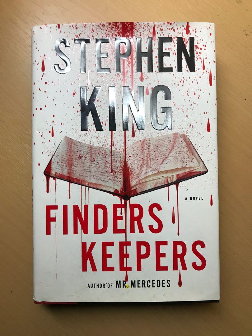 Stephen King S Finders Keepers Books Books On Carousell
