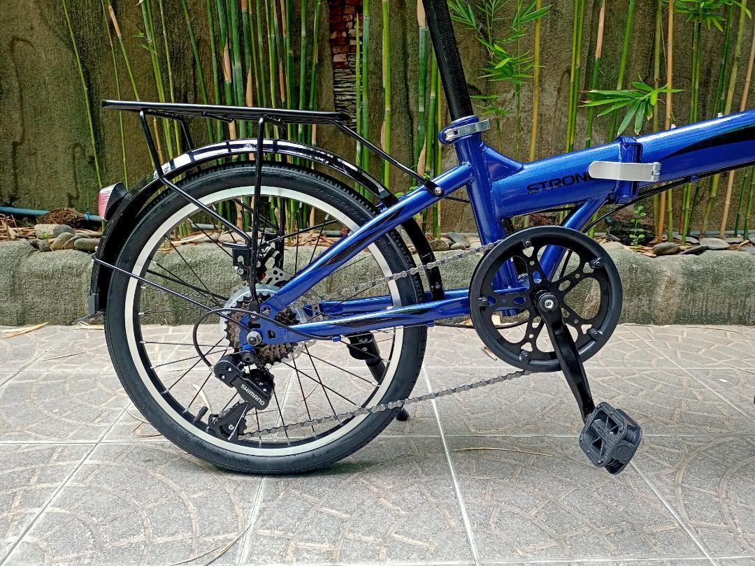 evans strong folding bike