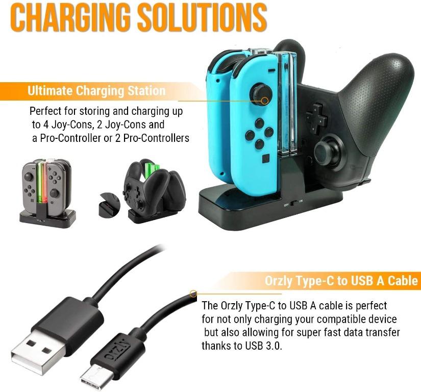 Orzly geek pack for nintendo switch store