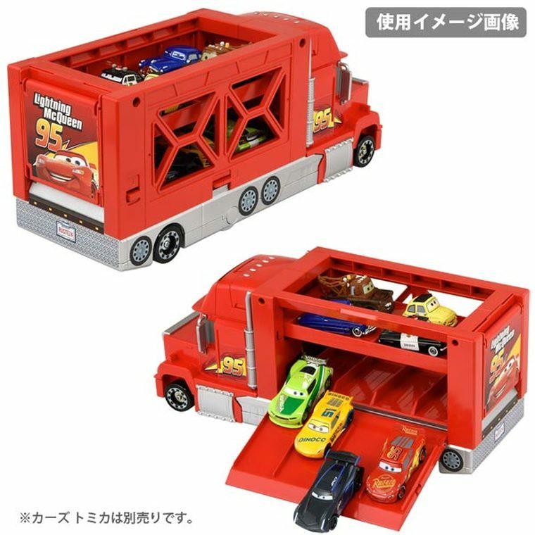 Takara Tomy Disney Cars Remote Control Mack Lightning Mcqueen Car Carrier Truck, Hobbies & Toys
