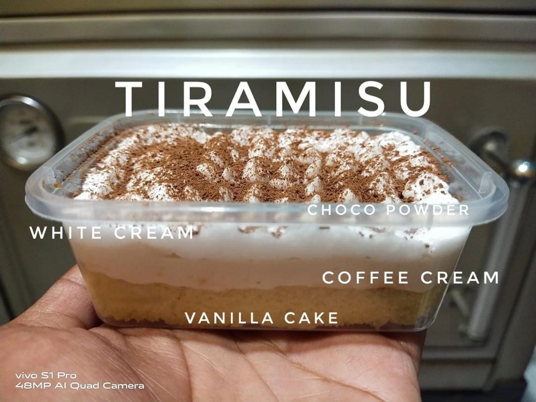 Tiramisu Mini Dessert Box Makanan Minuman Kue Kue Di Carousell