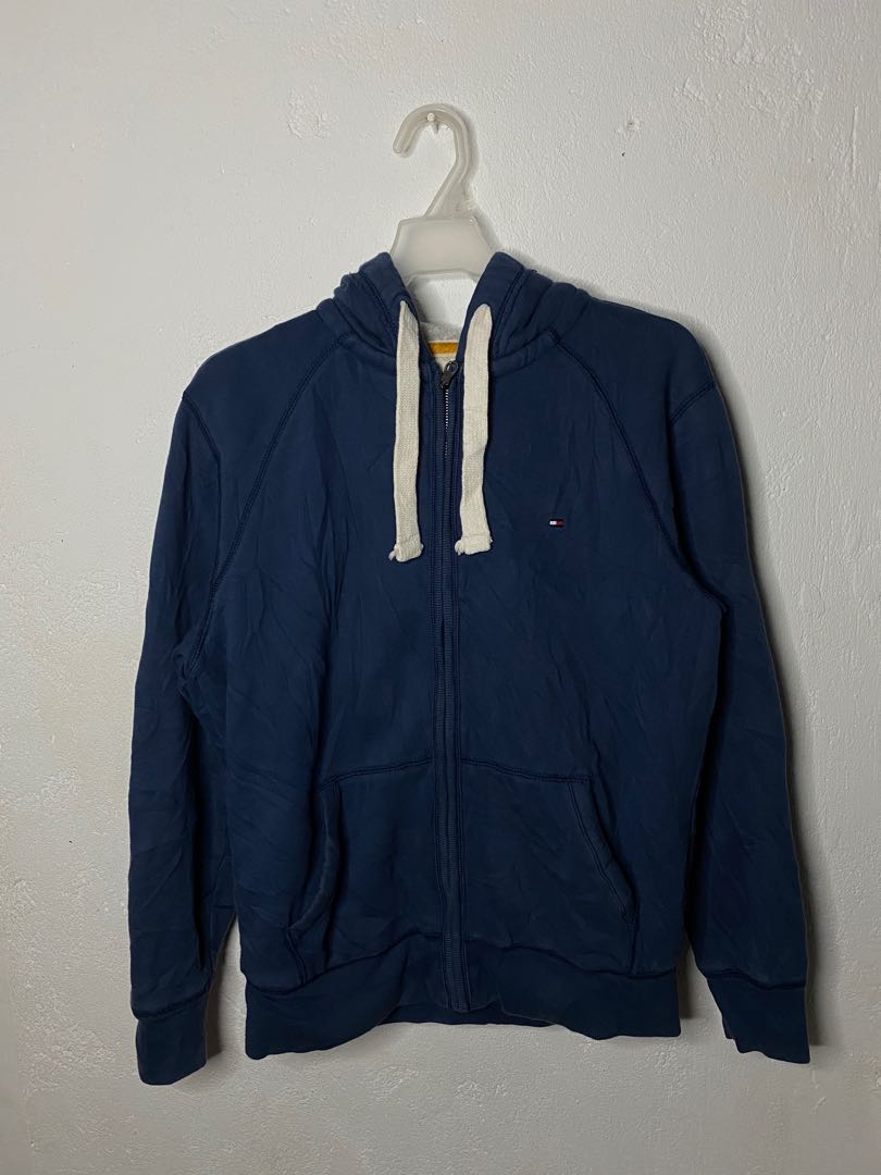 dark blue hoodie jacket