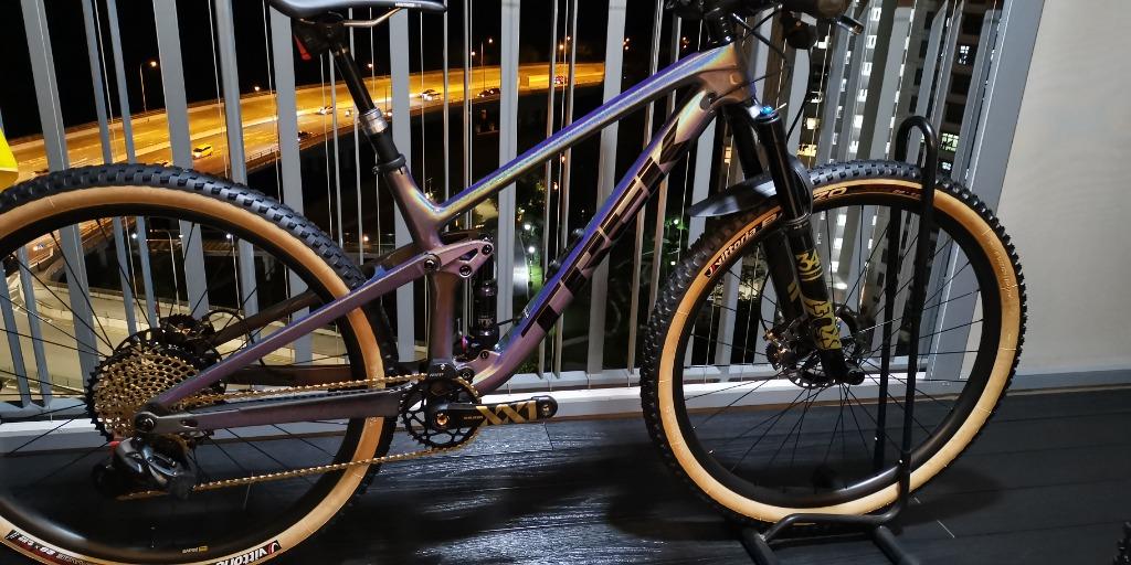 Trek Top Fuel Project 1 Prismatic Pearl.AXS components, Equipment, Bicycles & Parts, on Carousell