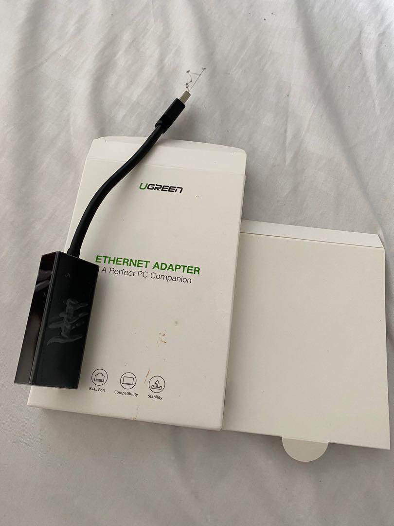 Ugreen ethernet plus LAN cable (Category: Cables & Adaptors) located in Manila. Submitted by tricia0127 (Listing ID 1036051061, Image 1). Description: Bought this for my Nintendo switch. Tested once but i did not like playing with my switch docked so I’m selling it for a discounted price. Message me for details.