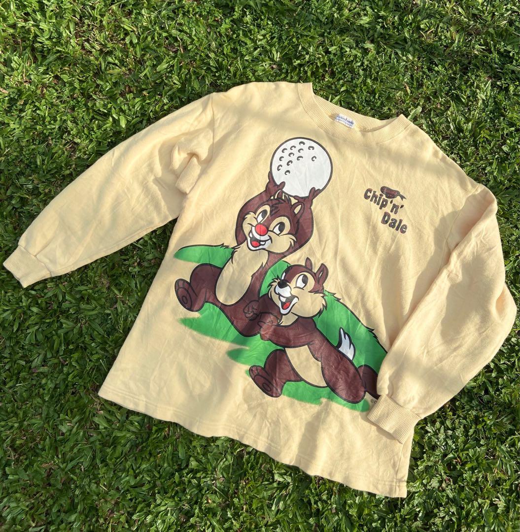 CLEARANCE Vintage Disney chip n dale sweater