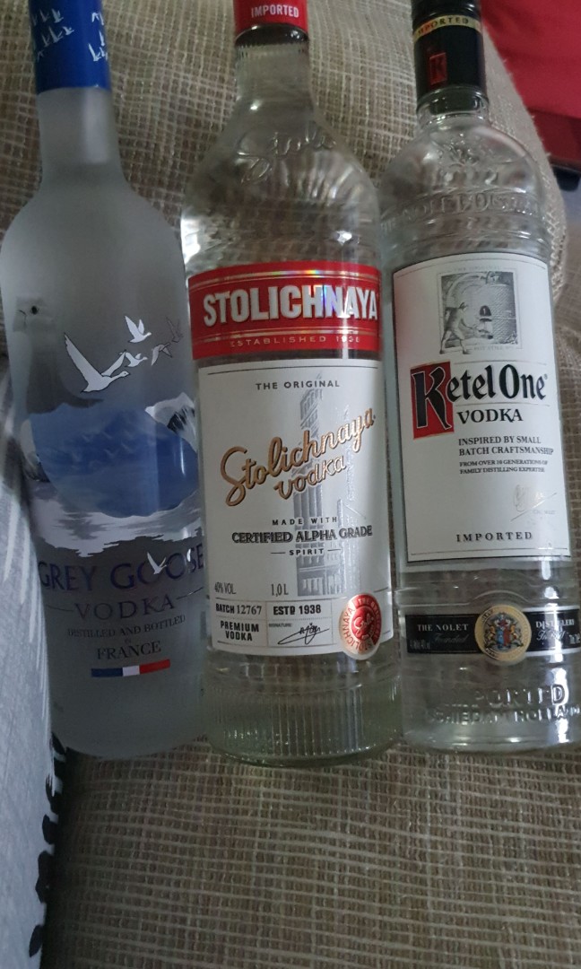 Vodkas, Food & Drinks, Alcoholic Beverages On Carousell