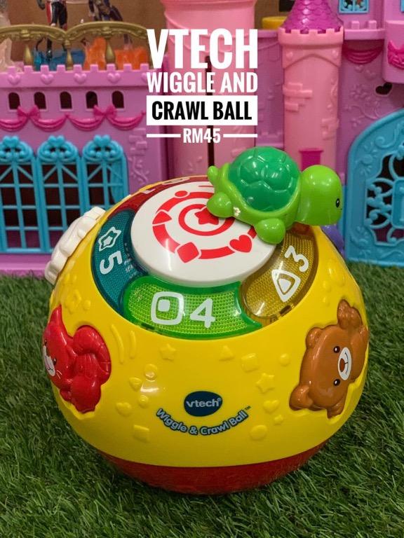 vtech wiggle & crawl ball toy