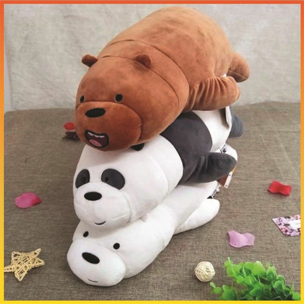we bare bears stuffies