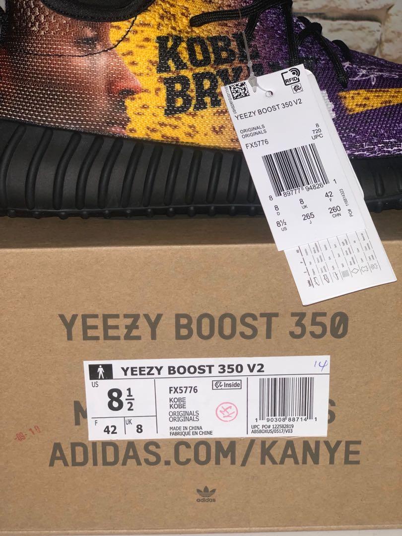 yeezy kobe bryant
