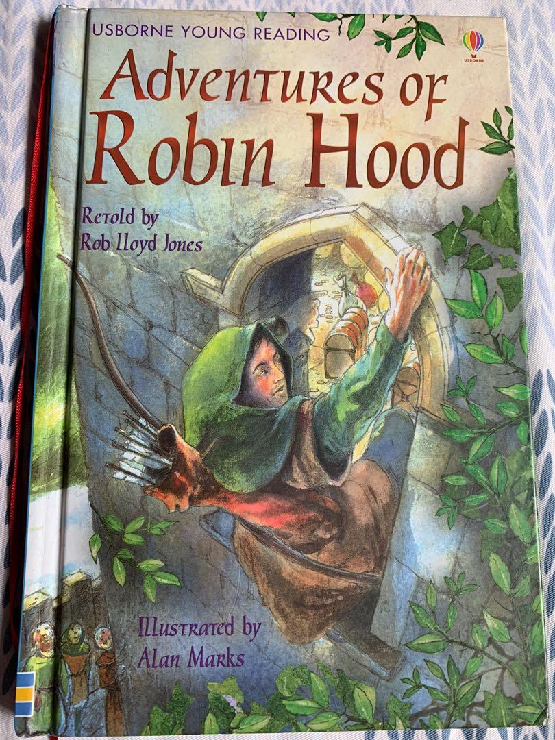 Young Usborne Reader Story Book English Robin Hood Kids Adventure Hobbies Toys Books Magazines Children S Books On Carousell