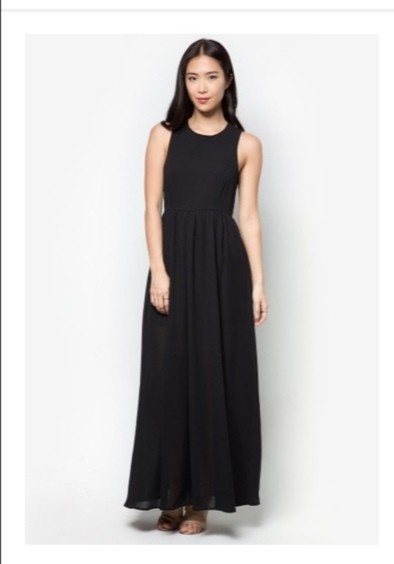 Zalora maxi hot sale dress