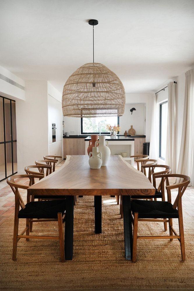 10 seater wooden table