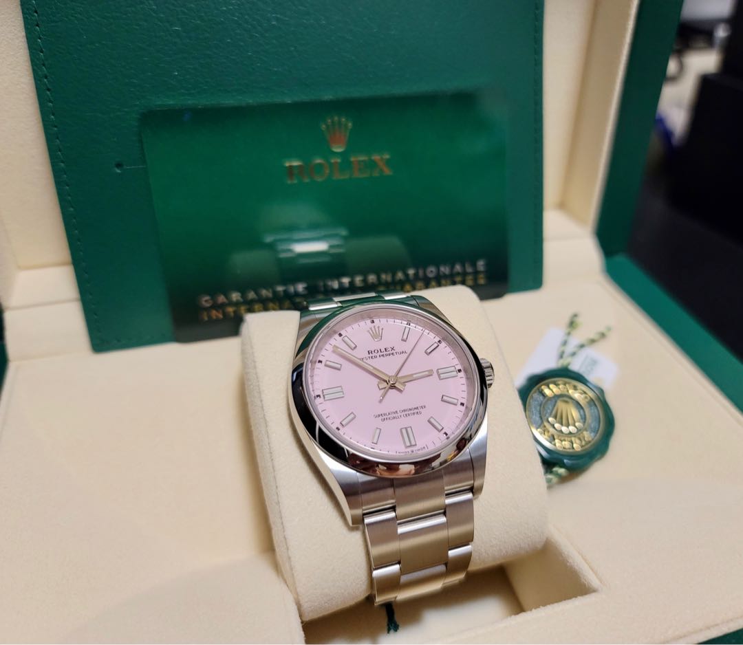 2020新款糖果粉紅Rolex 126000 oyster perpetual 36 mm 勞力士candy 