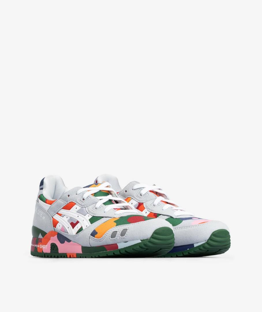 ASICS GEL COMME DES GARCONS SHIRT S COLORFUL ASICS GEL LYTE III Men s Fashion Footwear Sneakers on Carousell