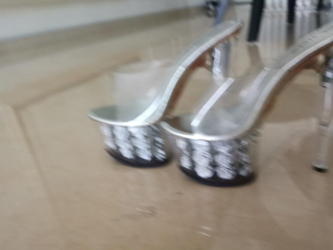 Acrylic heels for sale, Women's Fashion 