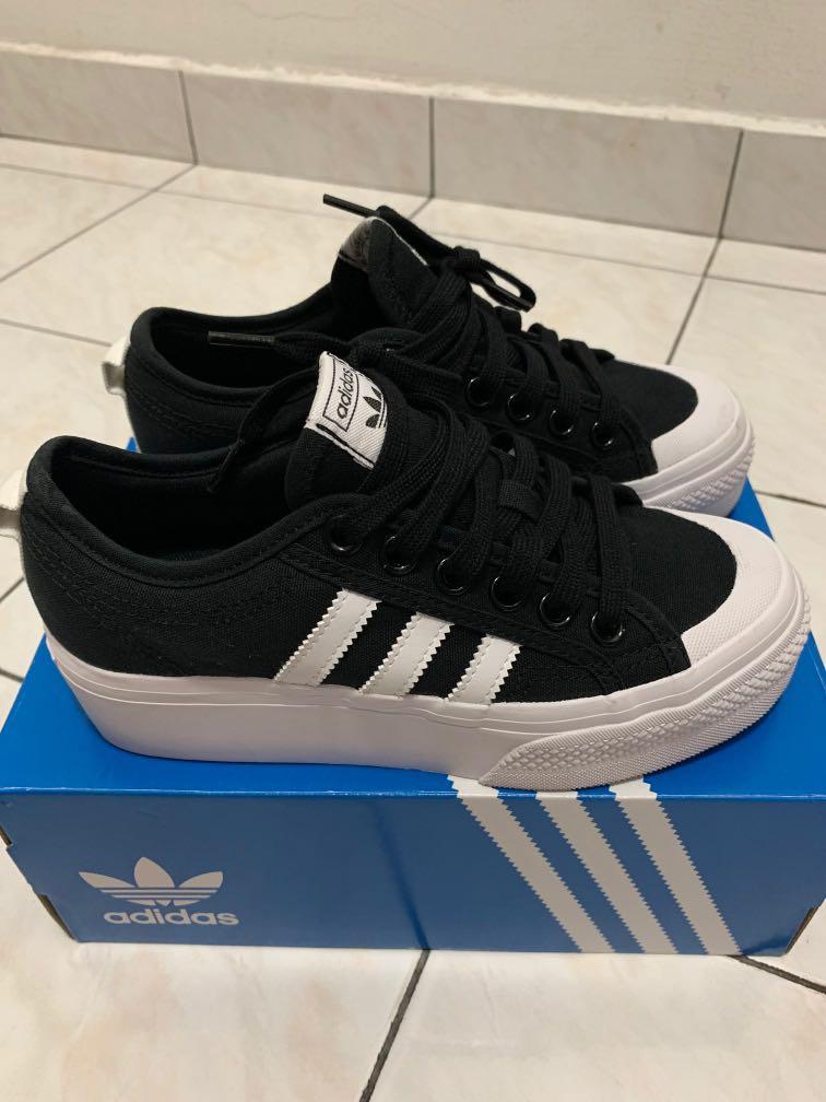 Adidas Nizza Platform Women S Fashion Shoes On Carousell