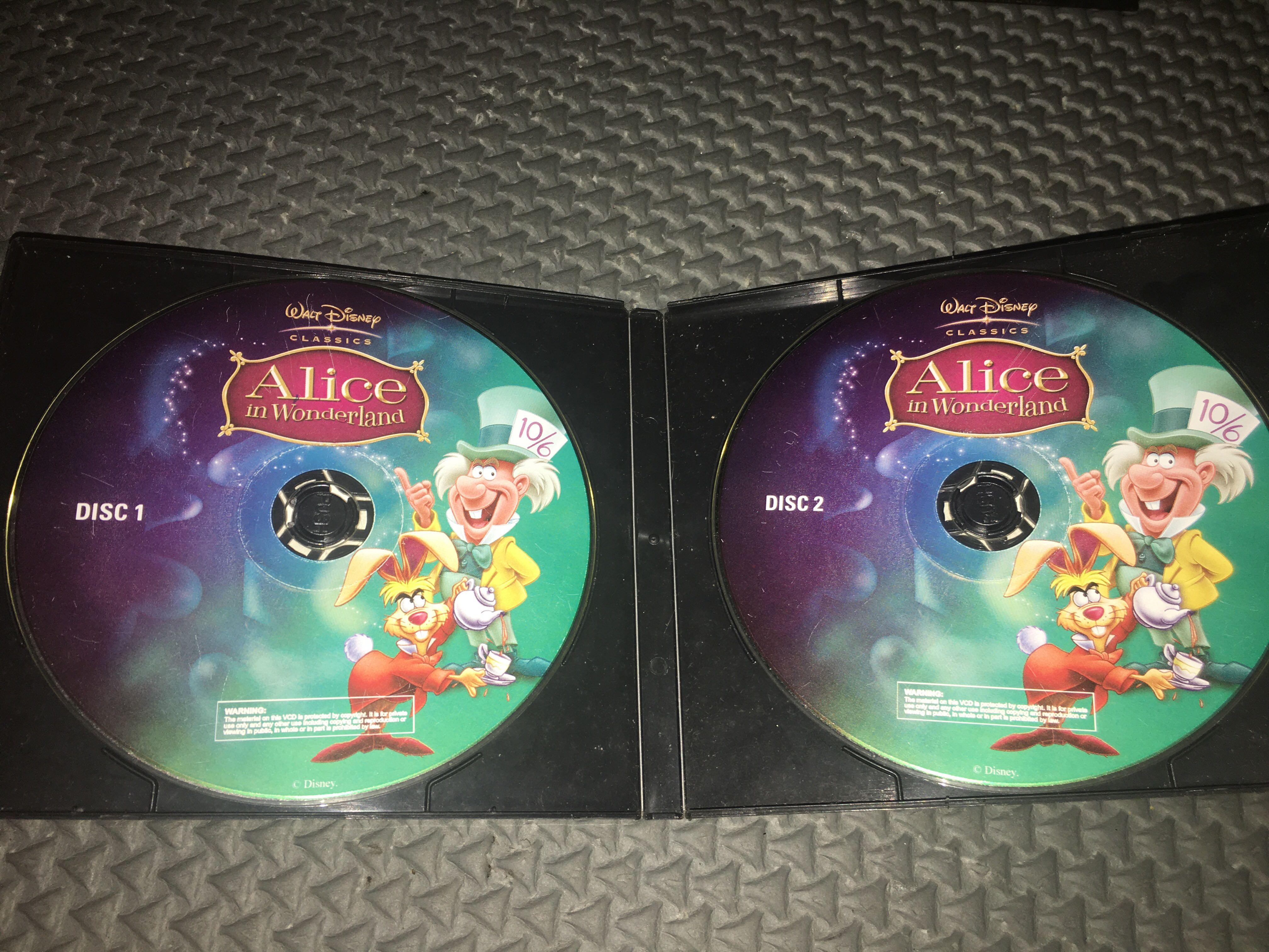 Alice in Wonderland (VCD), Hobbies & Toys, Music & Media, Music 