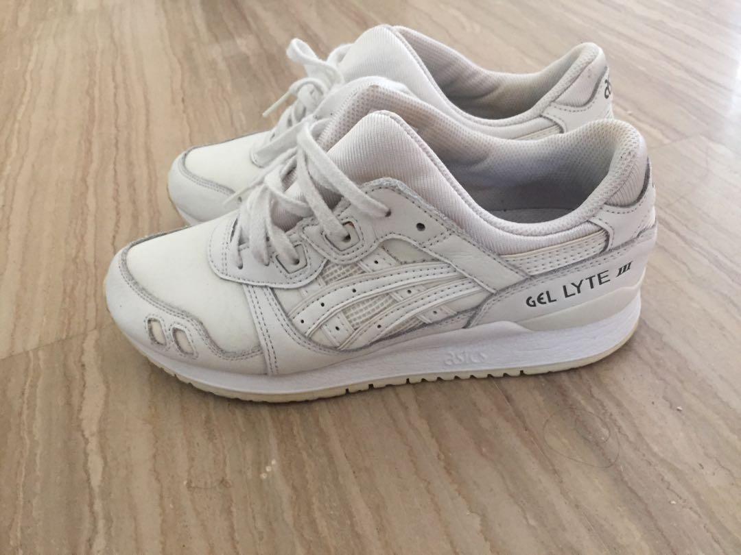 asics gel lyte iii white womens