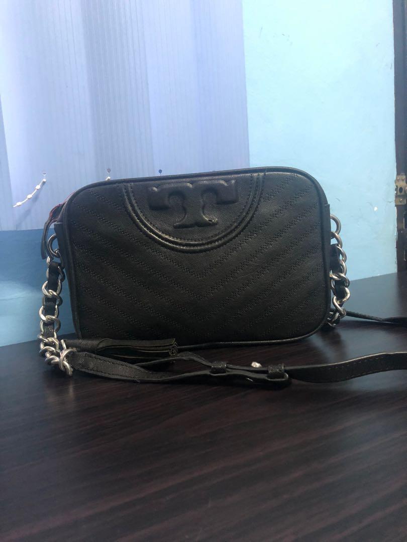 Fleming distressed online chevron camera bag