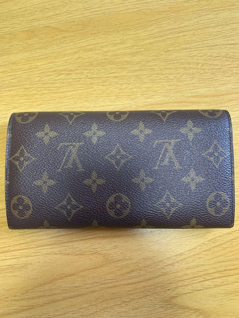 Authentic vintage LV long wallet, Luxury, Bags & Wallets on Carousell