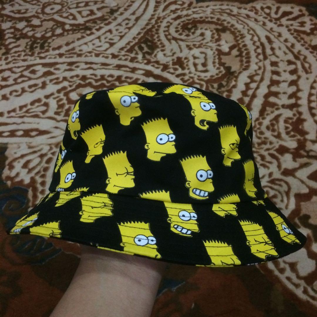 Bart Simpson Bucket Hat Men s Fashion Watches Accessories Cap