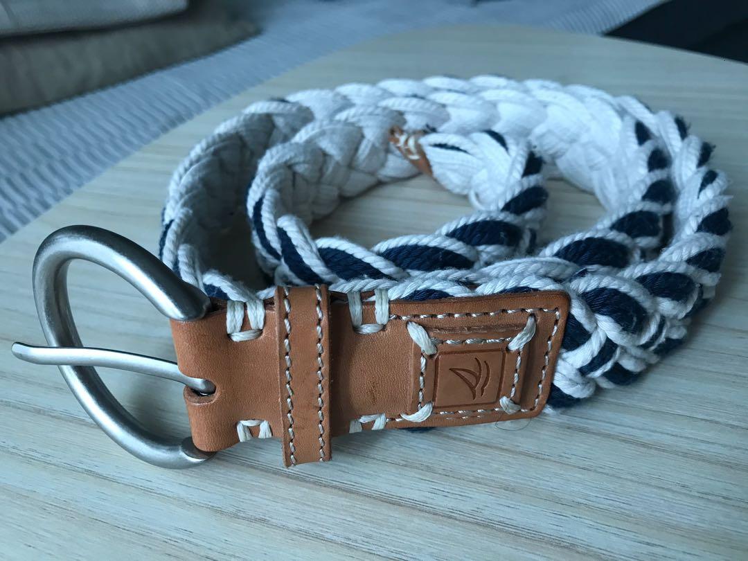 Sperry belt hot sale