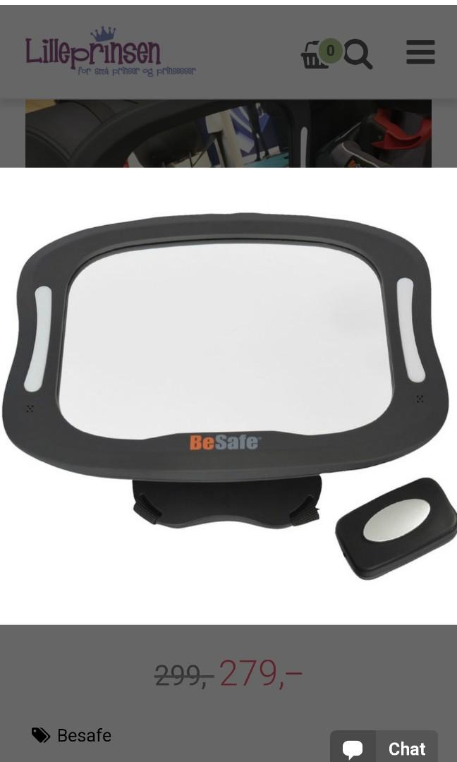 11.11 Sale! BeSafe Baby Mirror XL with Lights, Babies & Kids, Going Out, Other Babies Out Carousell