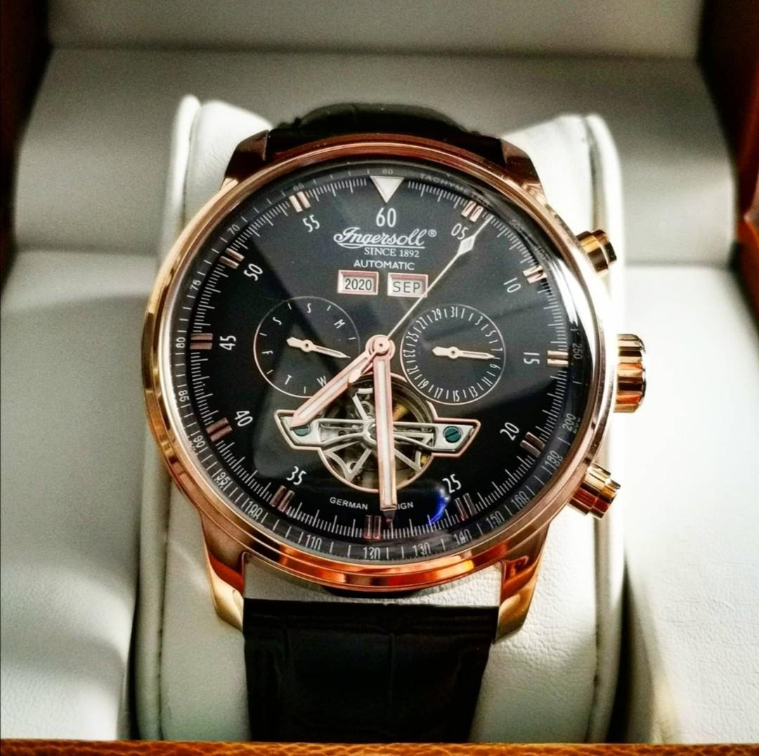 BNIB Limited Edition Ingersoll Okies Automatic IN4511RBK