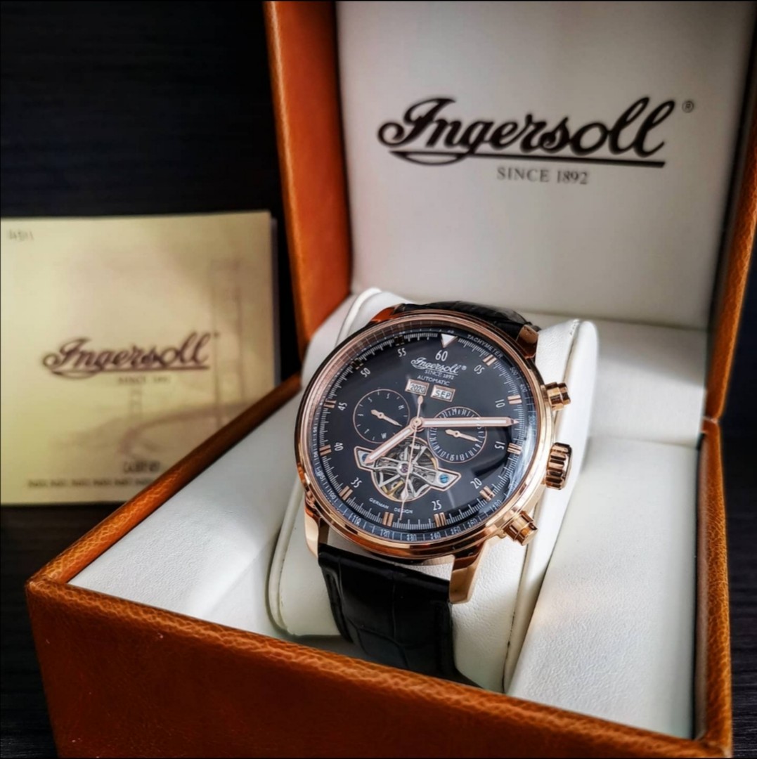 BNIB Limited Edition Ingersoll Okies Automatic IN4511RBK Mobile