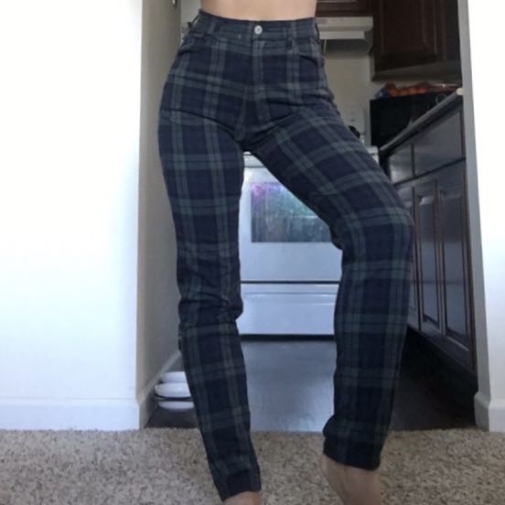 Brandy melville shop jane plaid pants