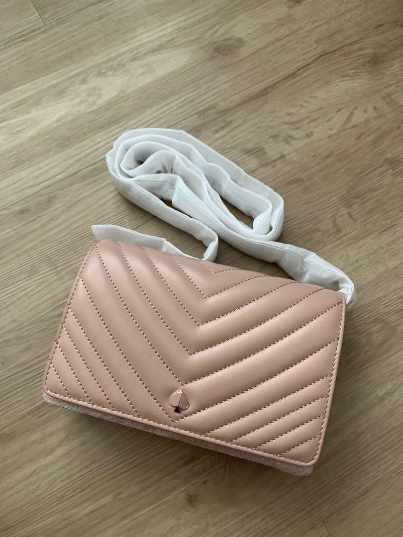 Kate spade amelia chain wallet discount