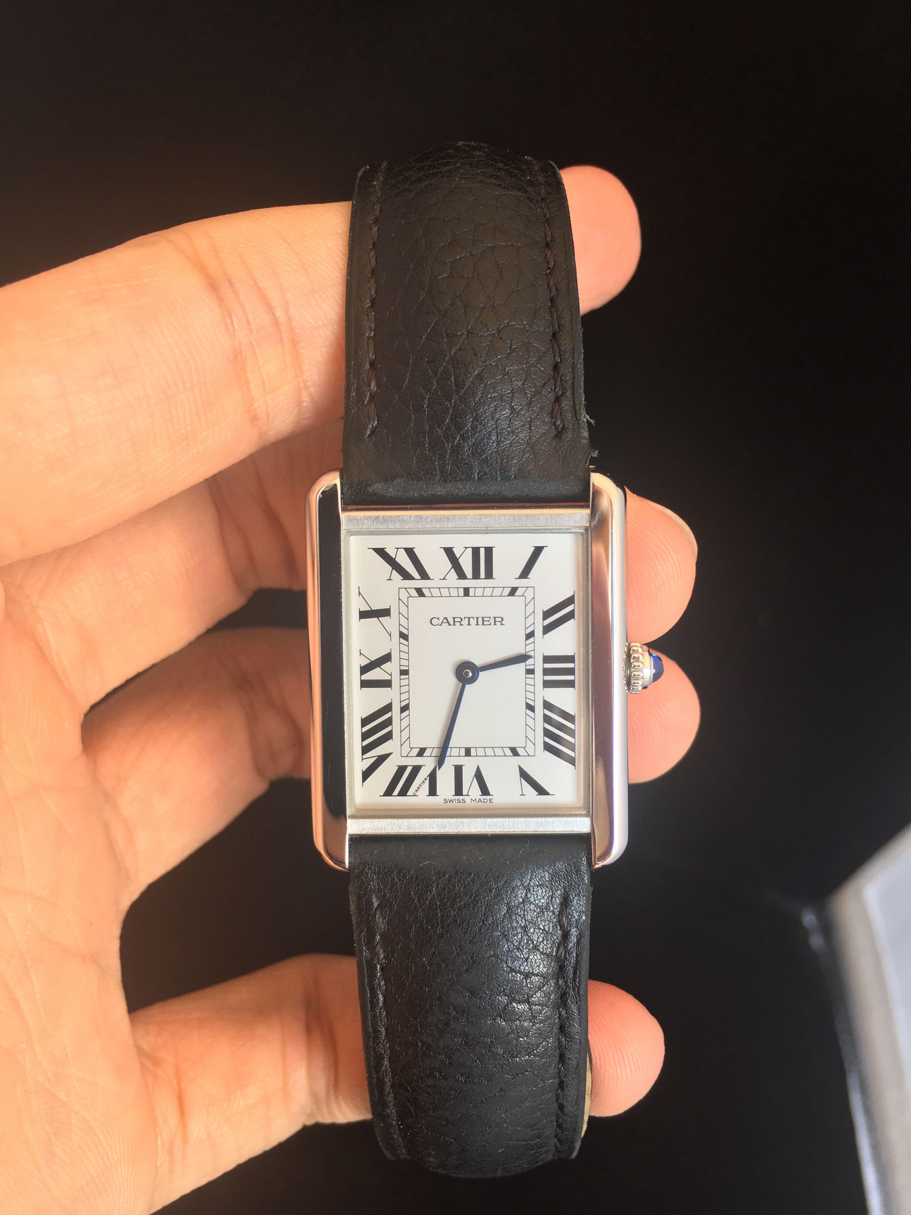 Cartier tank clearance solo large