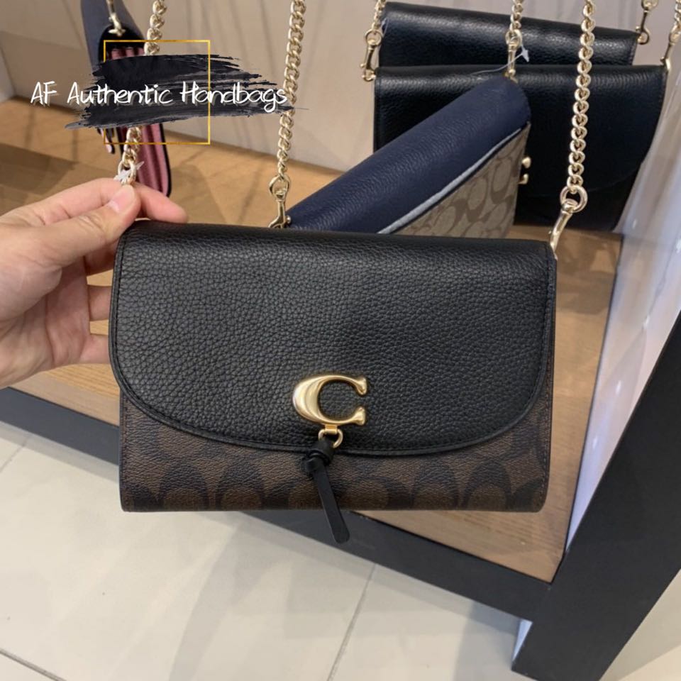 Coach remi chain crossbody sales