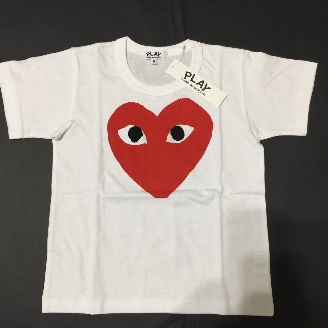 COMME DES GARCONS PLAY TEE Carousell
