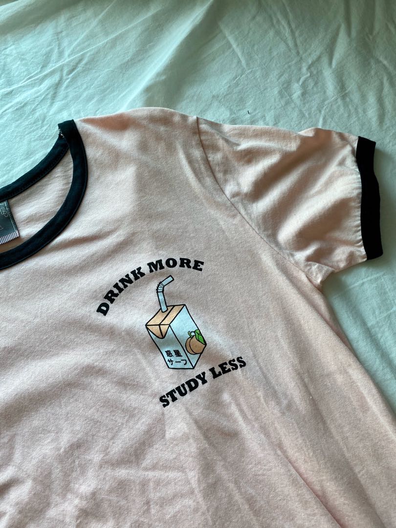 cute pink tee