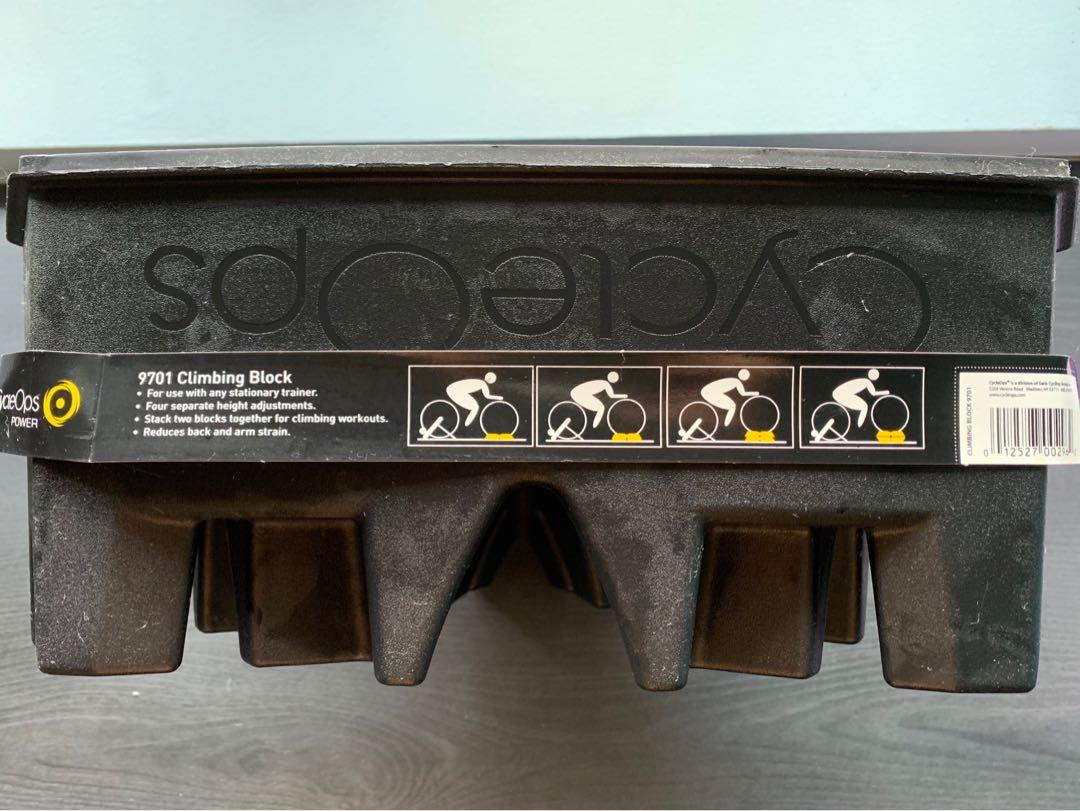 Cycleops Trainer Block CycleOps Climbing Block, Sports Equipment, Bicycles & Parts, Parts ...