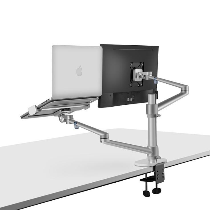 Luxus Swing Arm Desk Monitor Mount Computer LCD Screen W/USB for ASUS Dell 10-27 