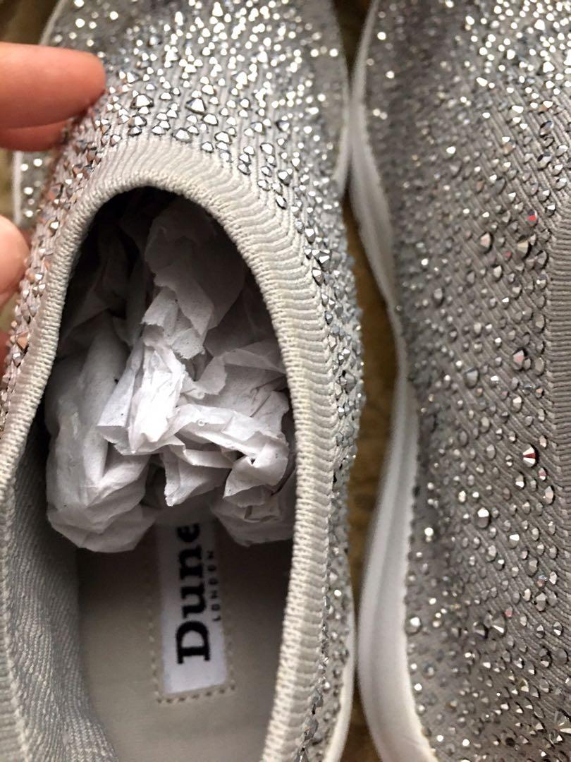 dune glitter trainers