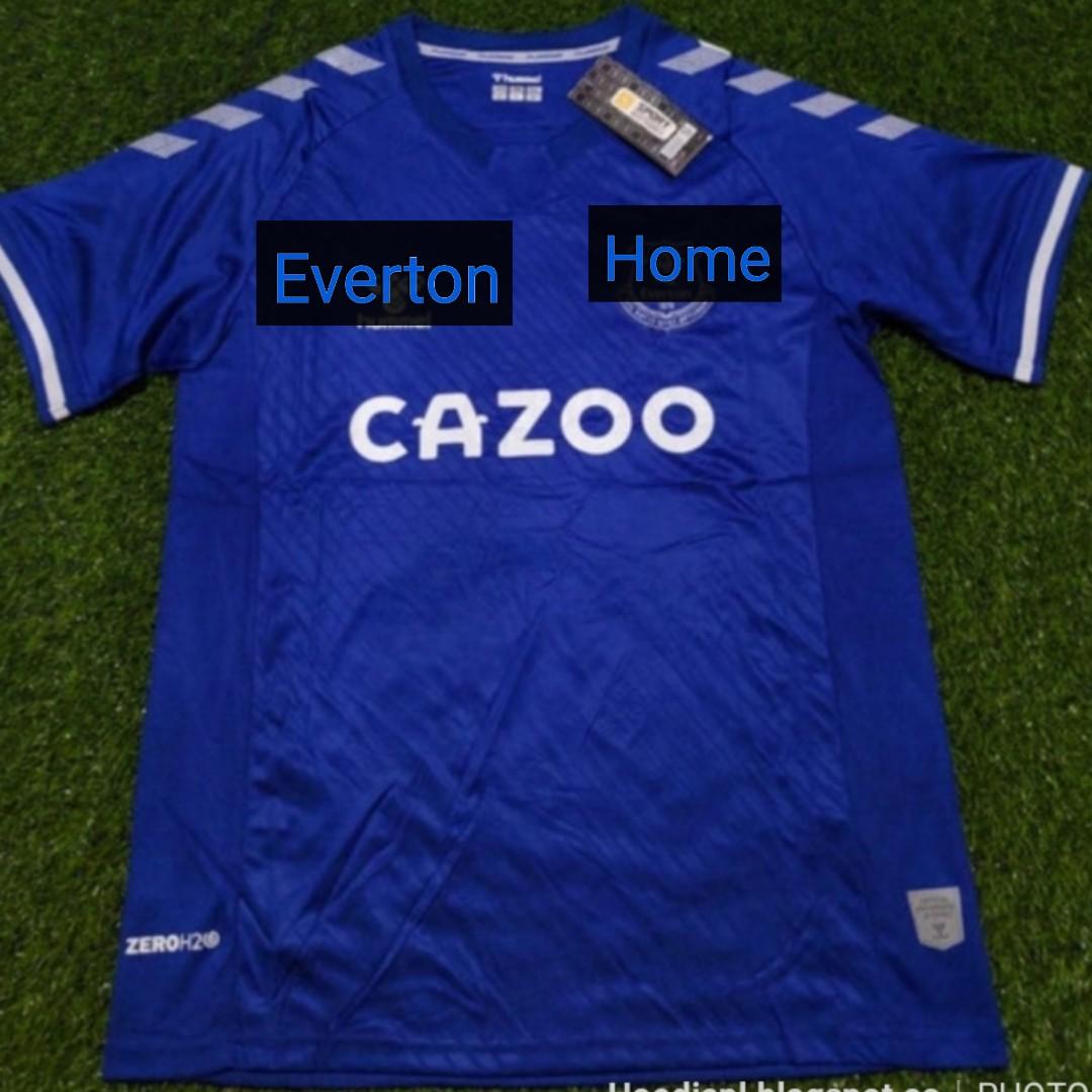 Everton Home Jersey 20 21 Sports Sports Apparel On Carousell