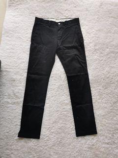 EXECUTIVE celana chino black long pants trousets