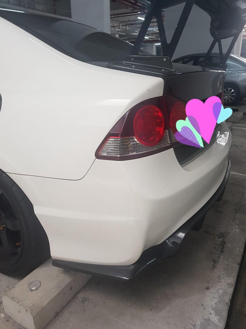 Honda Type R rear bumper, Car Accessories, Accessories on Carousell