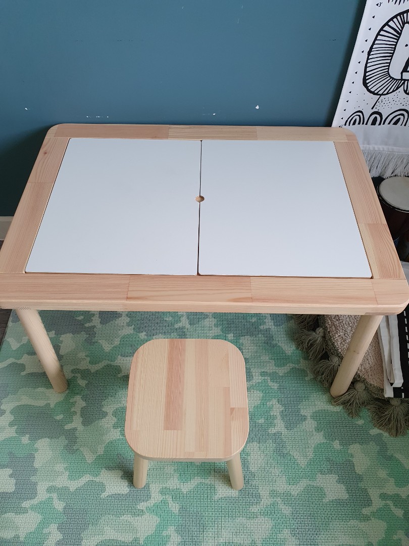 Flisat Sensory Table and chair, Babies & Kids, Baby Nursery & Kids