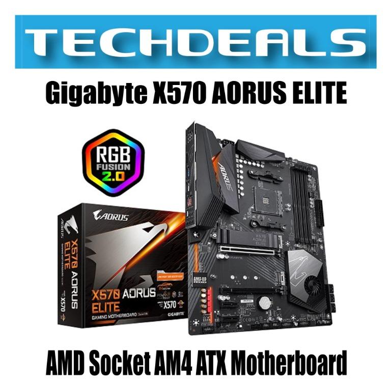 Gigabyte x570 aorus new arrivals elite atx am4 motherboard