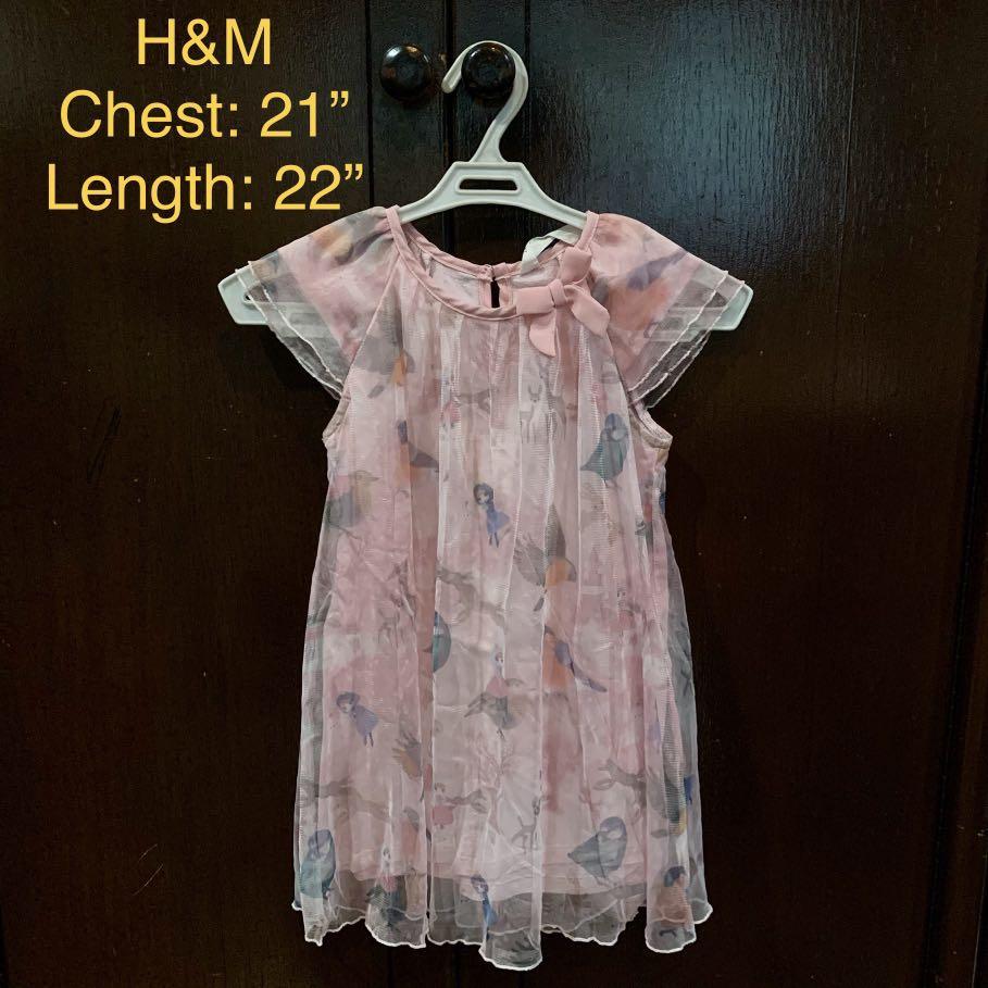 h and m girls party dress
