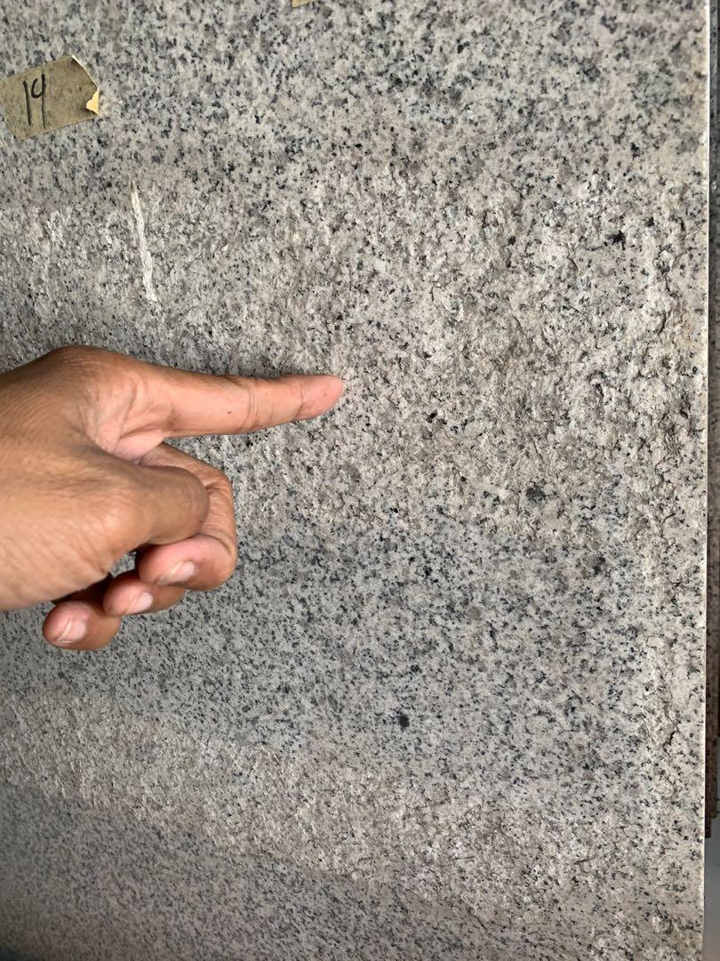 Granite Stone (Category: Construction & Building Materials) located in Mandaluyong City. Submitted by opbatiller1 (Listing ID 1036388731, Image 1). Description: ON SALE, Natural Granite Stone: Salt & Pepper Pink Porino Honda Grey Jet Black Imperial Black Black Galaxy Blue Pearl Chende Green.
