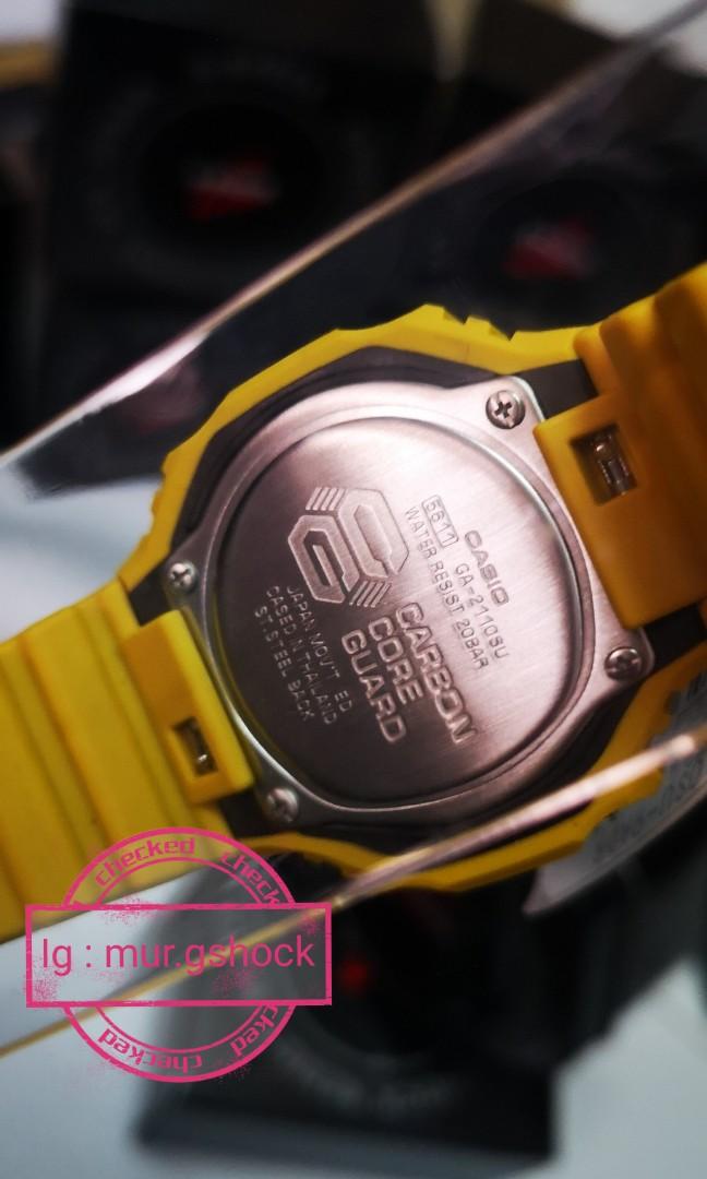 G shock Ori Tmj kuning Men s Fashion Watches Accessories Watches on Carousell
