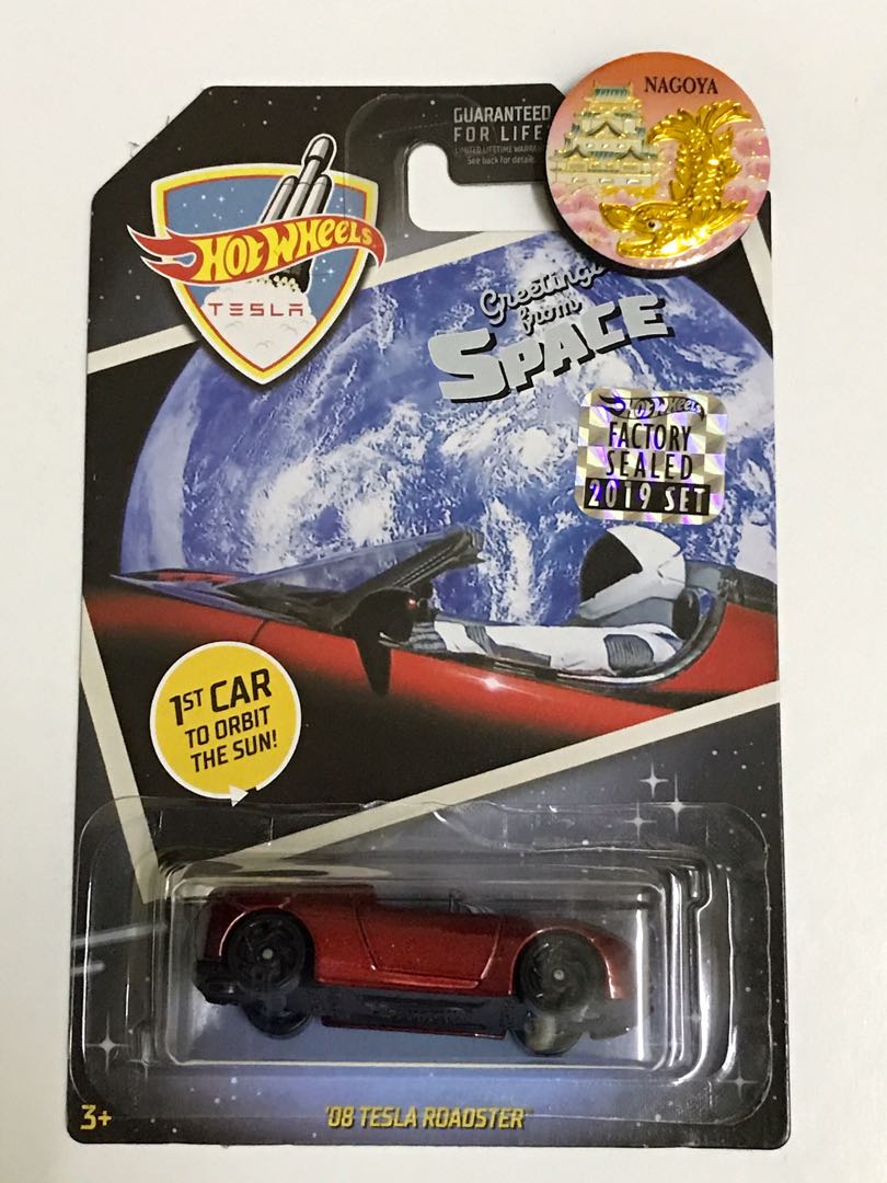 Hot wheels tesla roadster 2019 clearance